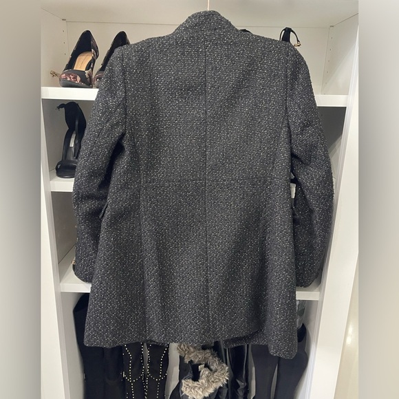 NWT Ann Taylor Double Breasted Tweed Military Coat
Size XS Petite - Picture 11 of 15